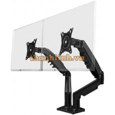 Giá treo 2 màn hình North Bayou P160 (17-27 inch) Màu Đen